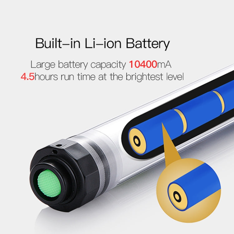 LUXCeO P7RGB Colorful Photo LED Stick Video Light APP Control Adjustable Color Temperature Waterproof Handheld LED Fill Light with Remote Control - by LUXCeO | Online Shopping UK | buy2fix
