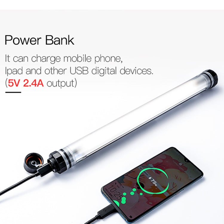 LUXCeO P7RGB Colorful Photo LED Stick Video Light APP Control Adjustable Color Temperature Waterproof Handheld LED Fill Light with Remote Control - by LUXCeO | Online Shopping UK | buy2fix