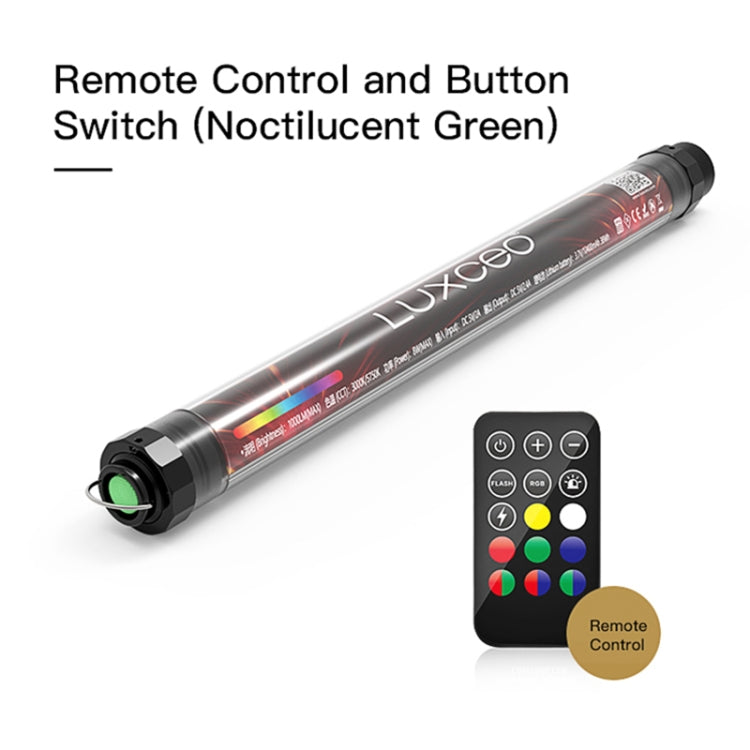 LUXCeO P7RGB Colorful Photo LED Stick Video Light APP Control Adjustable Color Temperature Waterproof Handheld LED Fill Light with Remote Control - by LUXCeO | Online Shopping UK | buy2fix