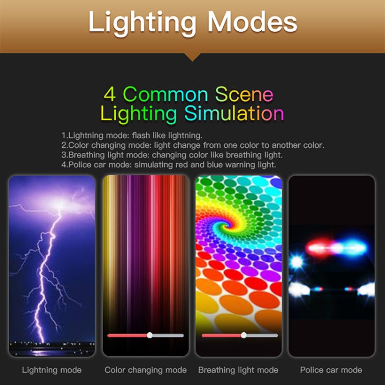 LUXCeO P7RGB Colorful Photo LED Stick Video Light APP Control Adjustable Color Temperature Waterproof Handheld LED Fill Light with Remote Control - by LUXCeO | Online Shopping UK | buy2fix