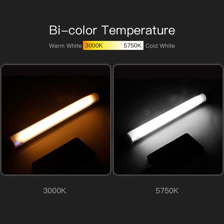 LUXCeO P7RGB Colorful Photo LED Stick Video Light APP Control Adjustable Color Temperature Waterproof Handheld LED Fill Light with Remote Control - by LUXCeO | Online Shopping UK | buy2fix