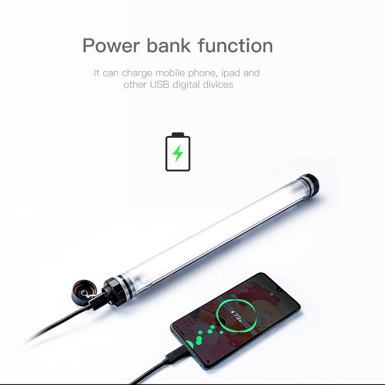 LUXCeO P7 Dual Color Temperature Photo LED Stick Video Light Waterproof Handheld LED Fill Light with Remote Control - by LUXCeO | Online Shopping UK | buy2fix