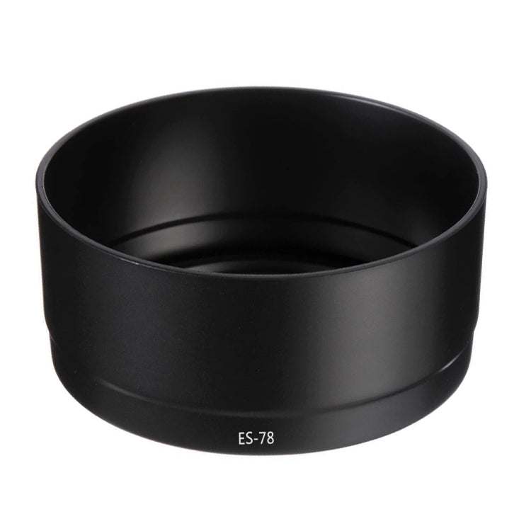 ES-78 Lens Hood Shade for Canon EF 50mm f/1.2L USM Lens(Black) - Lens Hood by buy2fix | Online Shopping UK | buy2fix