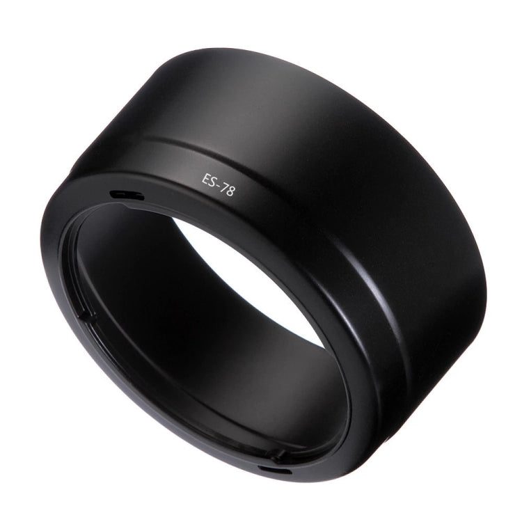 ES-78 Lens Hood Shade for Canon EF 50mm f/1.2L USM Lens(Black) - Lens Hood by buy2fix | Online Shopping UK | buy2fix