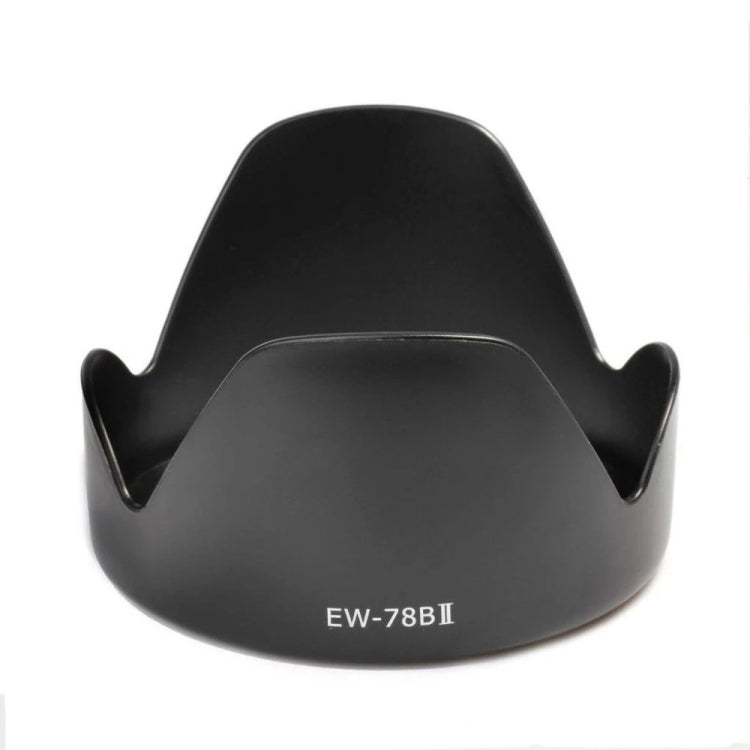 EW-78BII Lens Hood Shade for Canon EF 28-135mm f/3.5-5.6 is USM Lens (Black) - Lens Hood by buy2fix | Online Shopping UK | buy2fix