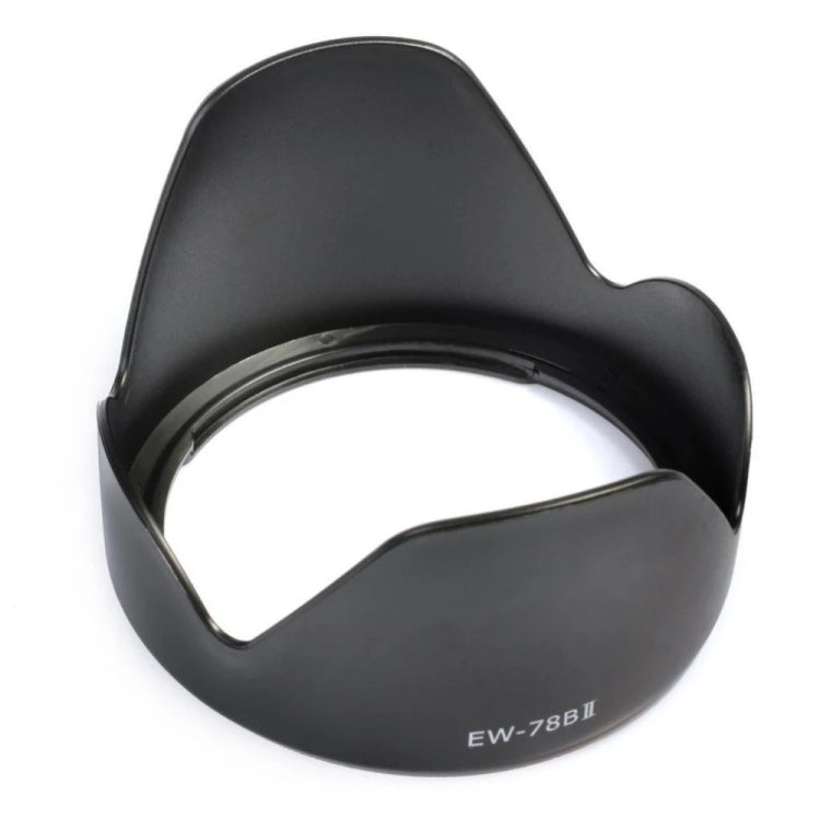 EW-78BII Lens Hood Shade for Canon EF 28-135mm f/3.5-5.6 is USM Lens (Black) - Lens Hood by buy2fix | Online Shopping UK | buy2fix