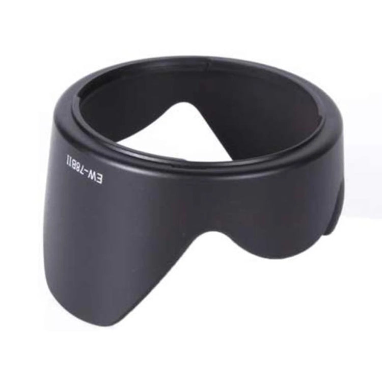 EW-78BII Lens Hood Shade for Canon EF 28-135mm f/3.5-5.6 is USM Lens (Black) - Lens Hood by buy2fix | Online Shopping UK | buy2fix