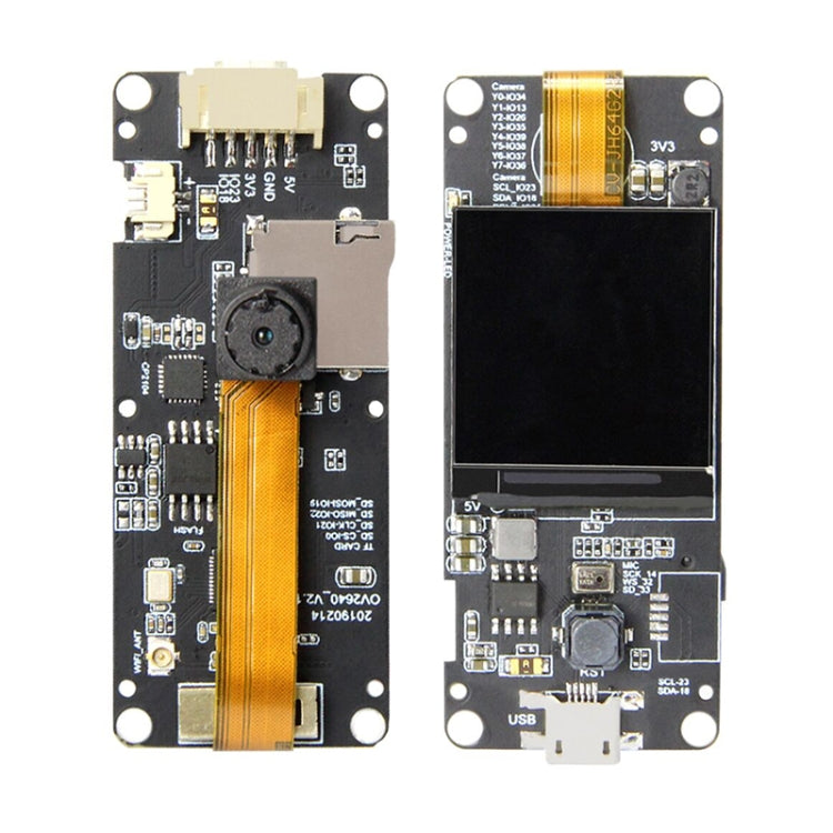 TTGO OV2640 Fisheye Single Lens Camera Module for T-Camera Plus ESP32-DOWDQ6 8MB SPRAM by TTGO