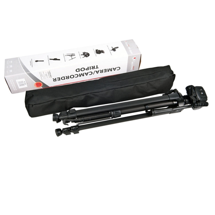 WeiFeng WT-3560 3-Section Folding Legs Live Broadcast Aluminum Alloy Tripod Mount (Black) - Tripods by buy2fix | Online Shopping UK | buy2fix