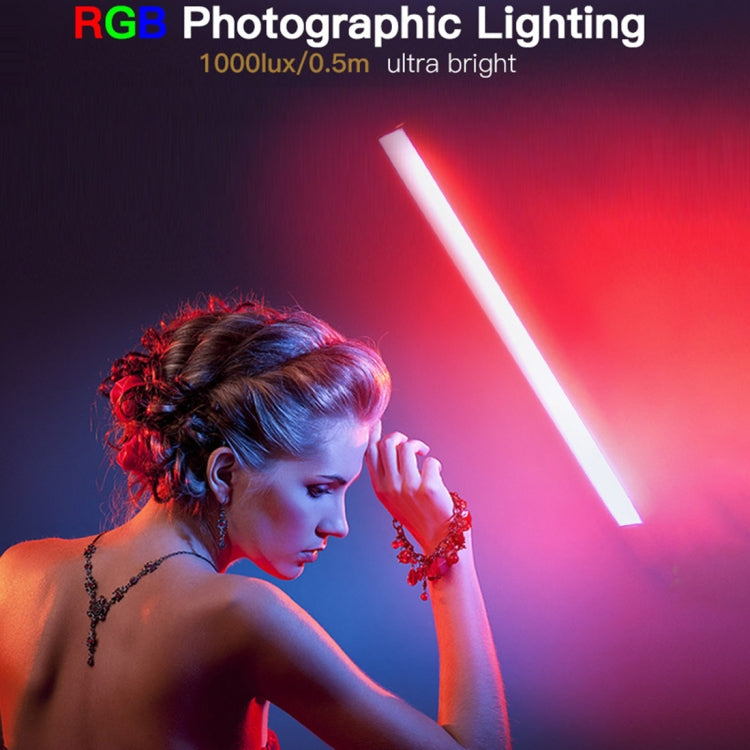 LUXCeO Q508A 8 Color Photo LED Stick Video Light Waterproof Handheld LED Fill Light Flash Lighting Lamp with Remote Control - by LUXCeO | Online Shopping UK | buy2fix