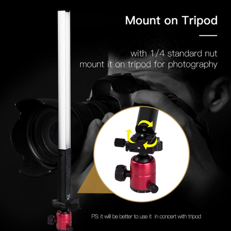 LUXCeO Q508A 8 Color Photo LED Stick Video Light Waterproof Handheld LED Fill Light Flash Lighting Lamp with Remote Control - by LUXCeO | Online Shopping UK | buy2fix