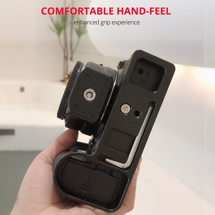 YELANGU CL7 Camera Expansion Board Base L Plate for Nikon Z6 / Z7(Black) by YELANGU