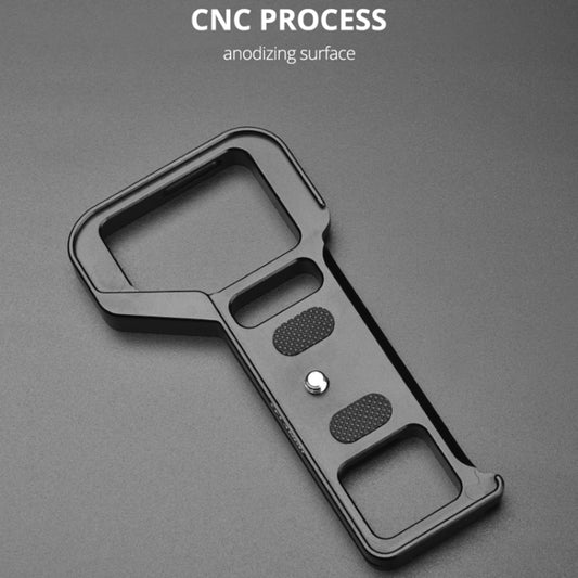 YELANGU CL8 Camera Expansion Board Base L Plate for Sony ILCE-9M2 / A9 II / ILCE-7RM4 / A7R IV(Black) by YELANGU