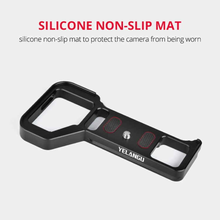 YELANGU CL8 Camera Expansion Board Base L Plate for Sony ILCE-9M2 / A9 II / ILCE-7RM4 / A7R IV(Black) - L-Bracket by YELANGU | Online Shopping UK | buy2fix