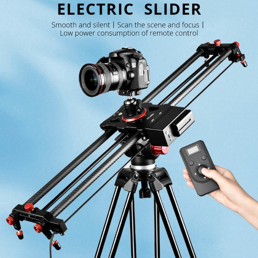 YELANGU L80TC 80cm Electrical Slide Rail Track with 2.4GHz Remote Control for SLR Cameras / Video Cameras (Black) by YELANGU