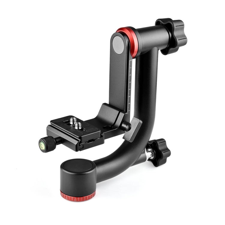 YELANGU A201 360 Degree Horizontal Gimbal Tripod Head for DV and SLR Cameras (Black) - Tripod Heads by YELANGU | Online Shopping UK | buy2fix