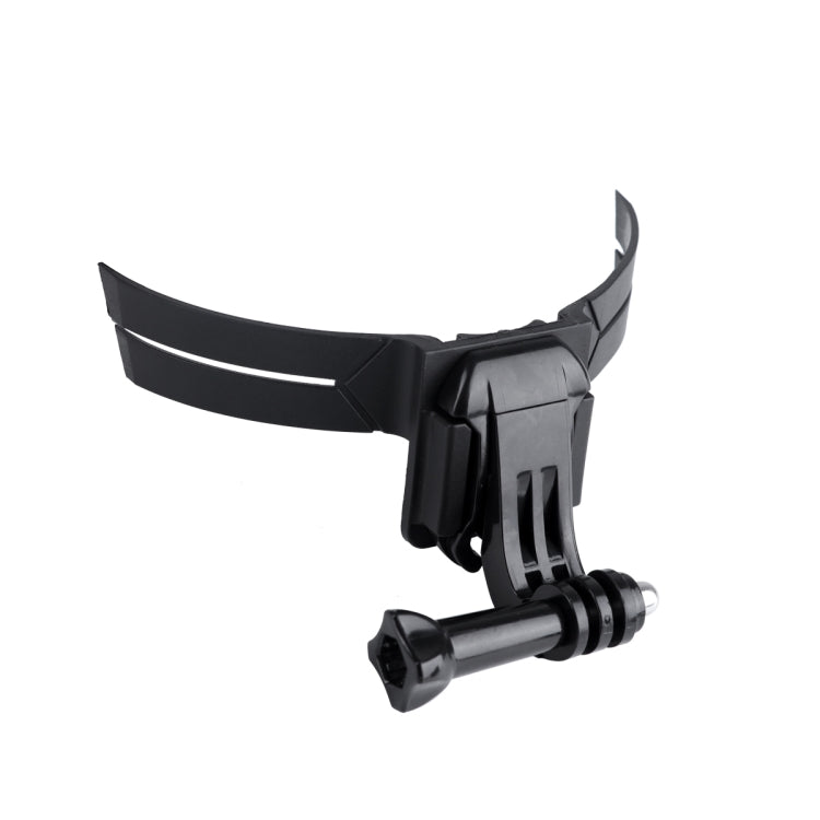 Helmet Mount with J-Hook Buckle for GoPro, Insta360, DJI and Other Action Cameras (Black) - Helmet Mount by buy2fix | Online Shopping UK | buy2fix