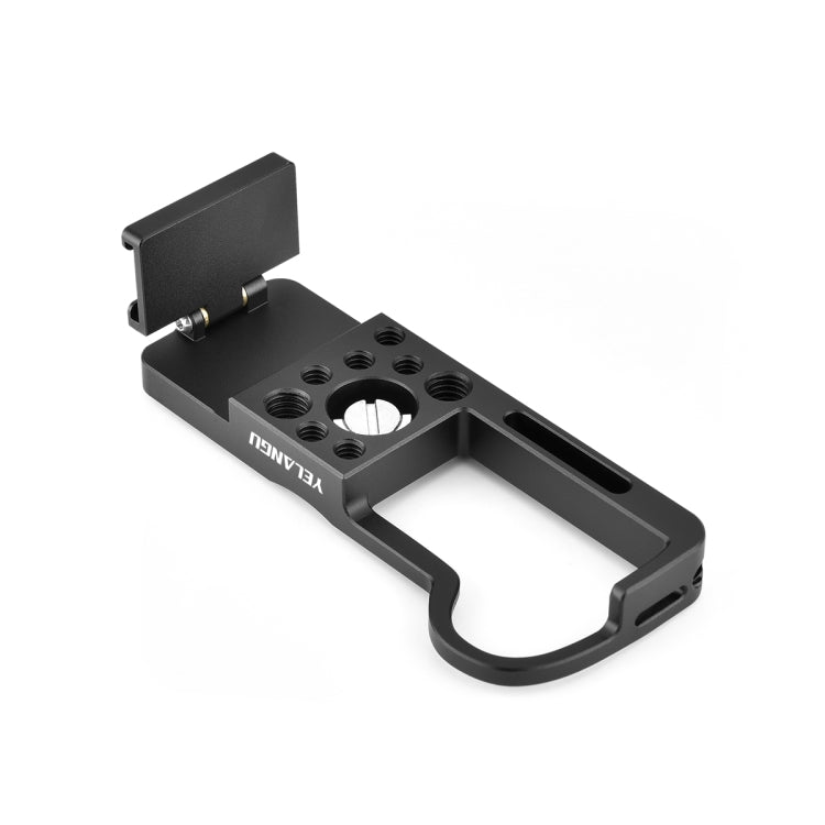 YELANGU CL13 Camera Expansion Board Base L Plate for Canon EOS M50 (Black) - L-Bracket by YELANGU | Online Shopping UK | buy2fix