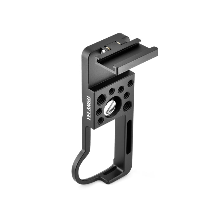 YELANGU CL13 Camera Expansion Board Base L Plate for Canon EOS M50 (Black) - L-Bracket by YELANGU | Online Shopping UK | buy2fix