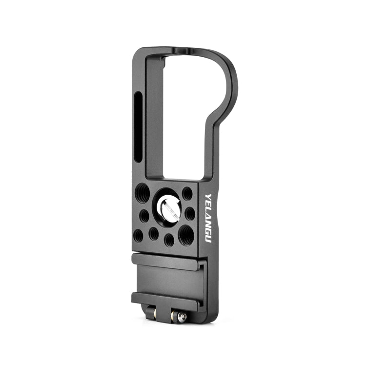 YELANGU CL13 Camera Expansion Board Base L Plate for Canon EOS M50 (Black) - L-Bracket by YELANGU | Online Shopping UK | buy2fix