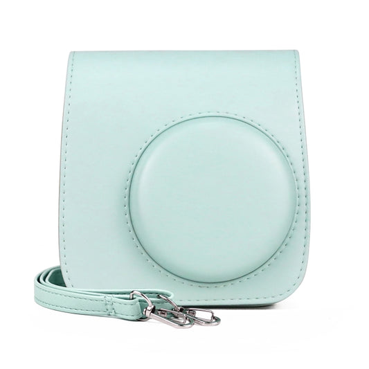 Retro Full Body PU Leather Case Camera Bag with Strap for FUJIFILM instax mini 7+ (Baby Blue) by buy2fix