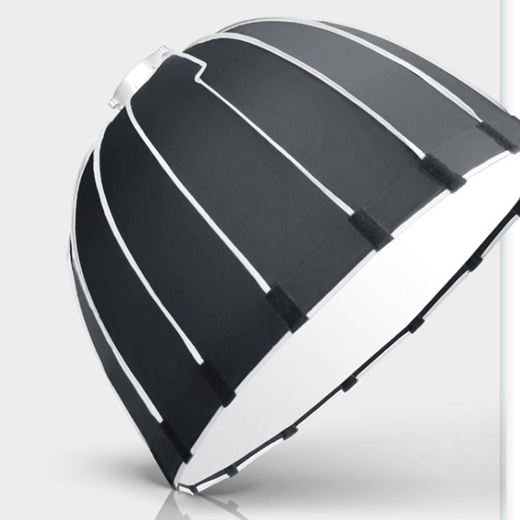 TRIOPO KP2-60 60cm Speedlite Flash Deep Parabolic Softbox Bowens Mount Diffuser(Black) by TRIOPO