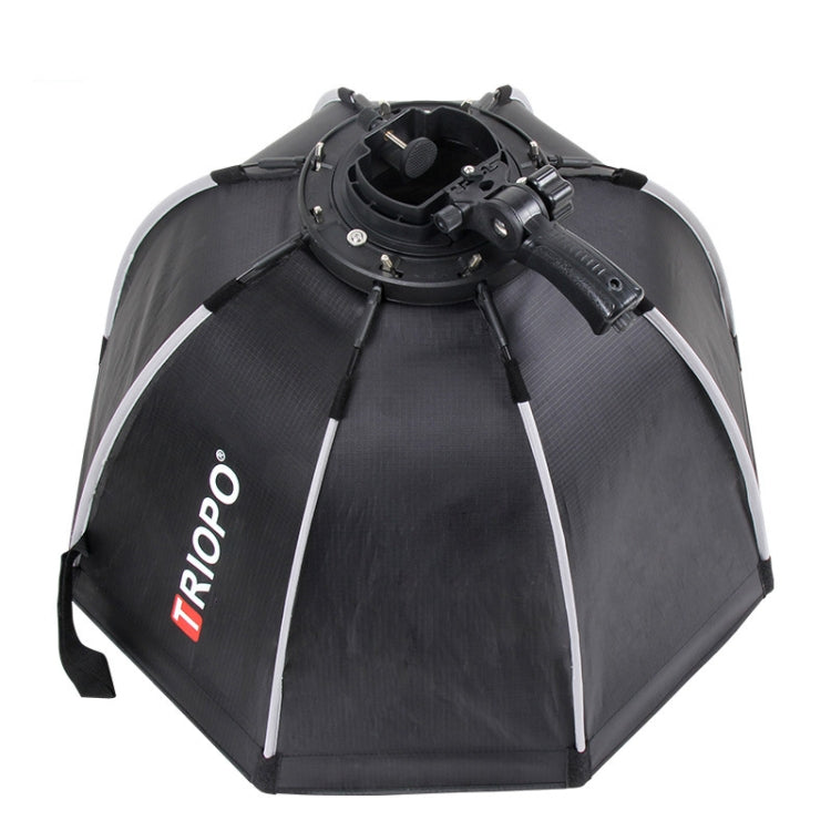 TRIOPO KS2-65 65cm Fast Loading Speedlite Flash Octagon Parabolic Softbox Diffuser (Black) - by TRIOPO | Online Shopping UK | buy2fix