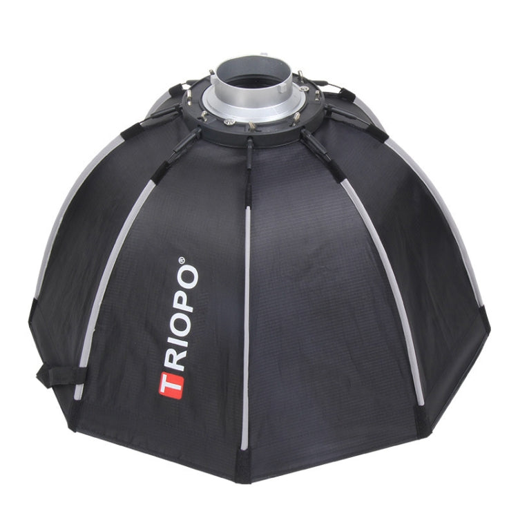 TRIOPO K2-120 120cm Speedlite Flash Octagon Parabolic Softbox Bowens Mount Diffuser (Black) - by TRIOPO | Online Shopping UK | buy2fix