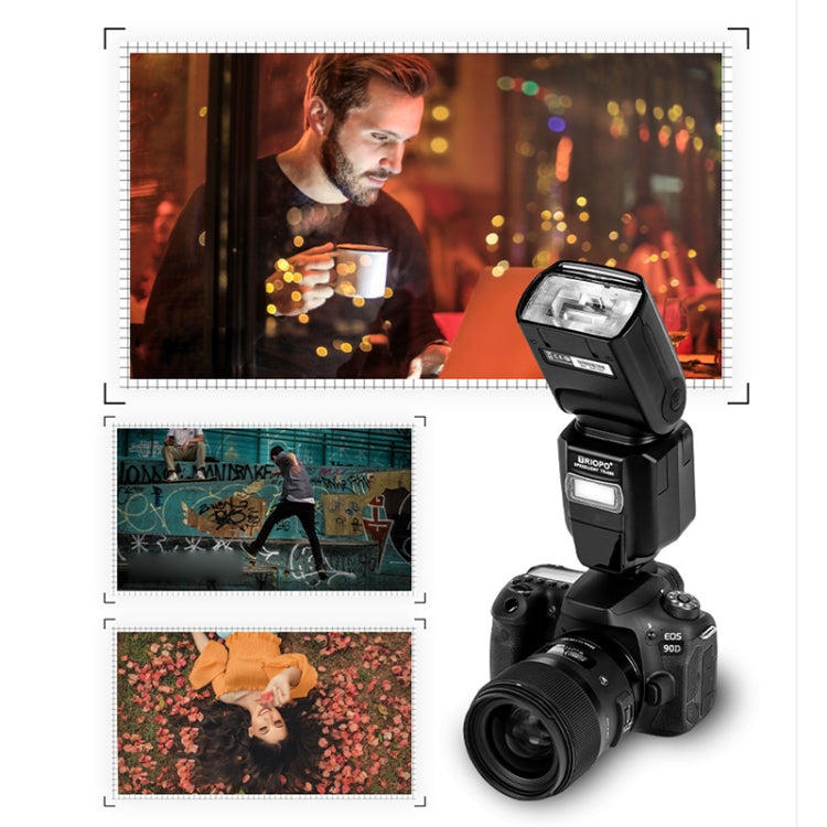 TRIOPO TR-982IIIC Flash Light Speedlite for Canon (Black) by TRIOPO