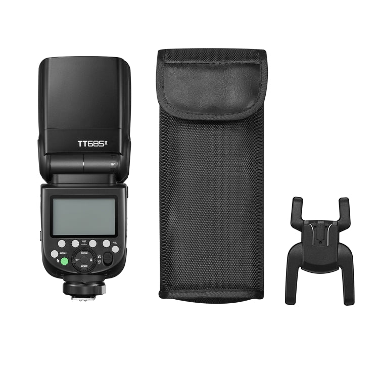 Godox TT685II-F 2.4GHz Wireless TTL HSS 1/8000s Flash Speedlite for FUJIFILM (Black) by Godox