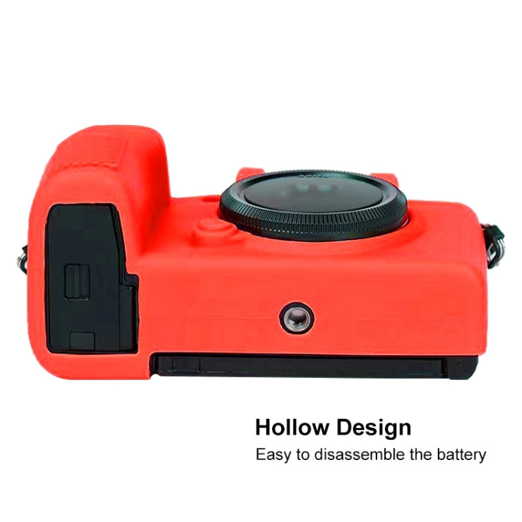 Soft Silicone Protective Case for FUJIFILM X-S10(Orange) - Protective Case by buy2fix | Online Shopping UK | buy2fix