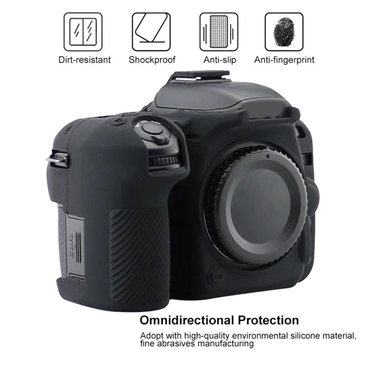 Soft Silicone Protective Case for Nikon D7500(Red) - Protective Case by buy2fix | Online Shopping UK | buy2fix