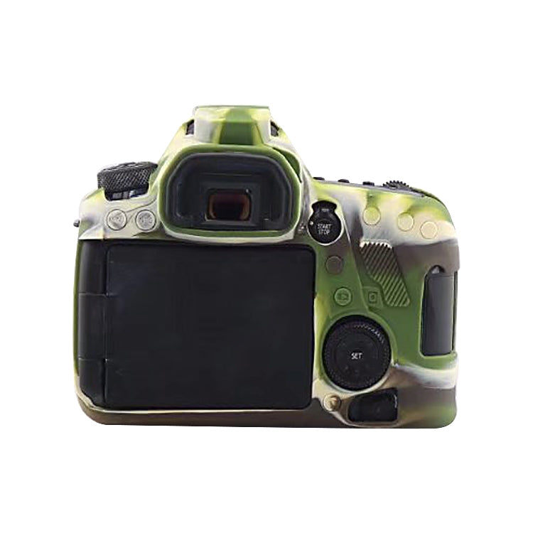 For Canon EOS 6D Mark II Soft Silicone Protective Case (Camouflage) - Protective Case by buy2fix | Online Shopping UK | buy2fix