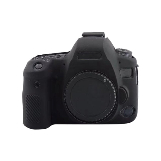 For Canon EOS 6D Mark II Soft Silicone Protective Case (Black) - Protective Case by buy2fix | Online Shopping UK | buy2fix