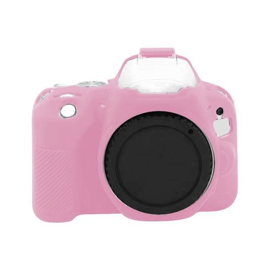 For Canon EOS 200D / EOS 200D Mark II Soft Silicone Protective Case(Pink) - Protective Case by buy2fix | Online Shopping UK | buy2fix