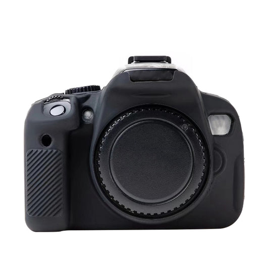 For Canon EOS 600D Soft Silicone Protective Case(Black) - Protective Case by buy2fix | Online Shopping UK | buy2fix