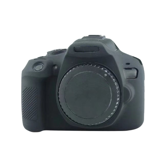 Soft Silicone Protective Case for Canon EOS 2000D (Black) - Protective Case by buy2fix | Online Shopping UK | buy2fix