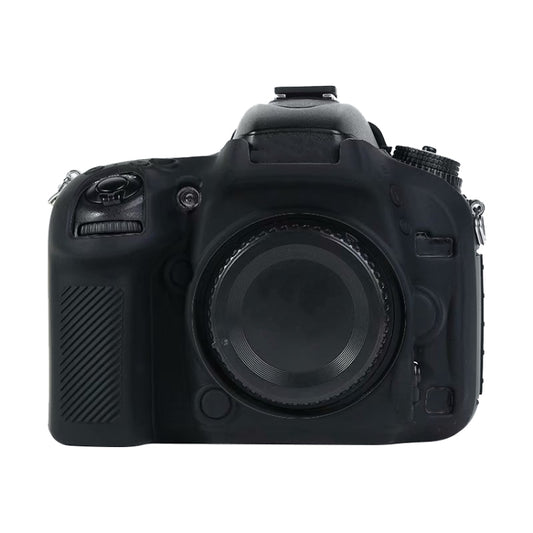 For Nikon D600 / D610 Soft Silicone Protective Case(Black) - Protective Case by buy2fix | Online Shopping UK | buy2fix