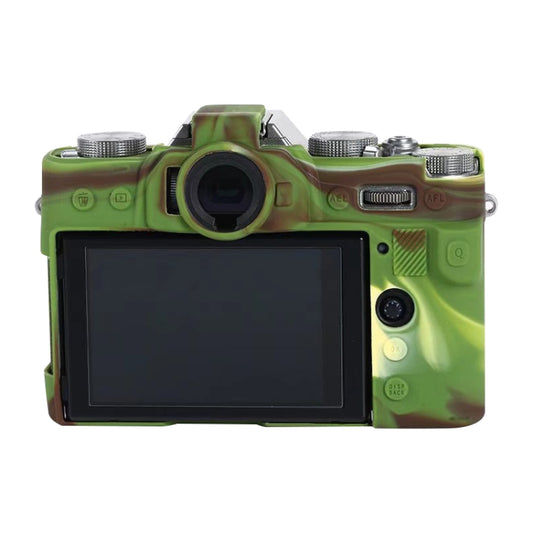 For FUJIFILM X-T30 Soft Silicone Protective Case(Camouflage) by buy2fix