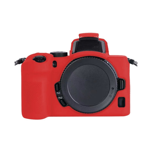Soft Silicone Protective Case for Nikon Z50 (Red) by buy2fix