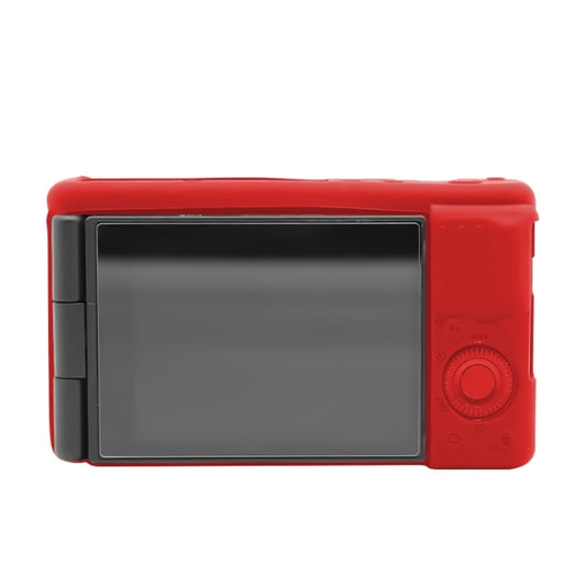 Soft Silicone Protective Case for Sony ZV-1 (Red) by buy2fix