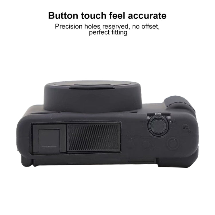 Soft Silicone Protective Case for Sony ZV-1 (Yellow) - Protective Case by buy2fix | Online Shopping UK | buy2fix