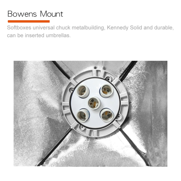 Godox TL-5 5 in 1 E27 Socket Tricolor Bulb Light Lamp Head Mount(US Plug) by Godox