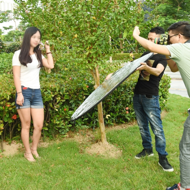 Godox FT01 2 in 1 Gold / Silver Oval Folding Reflector Board, Size: 150 x 200cm - by Godox | Online Shopping UK | buy2fix