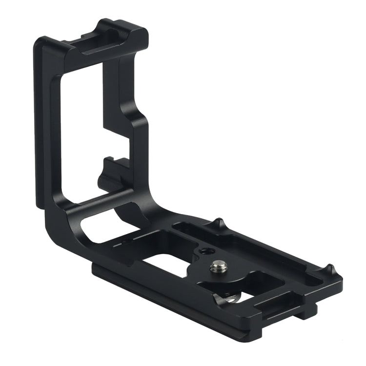 Vertical Shoot Quick Release L Plate Bracket Base Holder for Canon 5D Mark III(Black) - L-Bracket by buy2fix | Online Shopping UK | buy2fix
