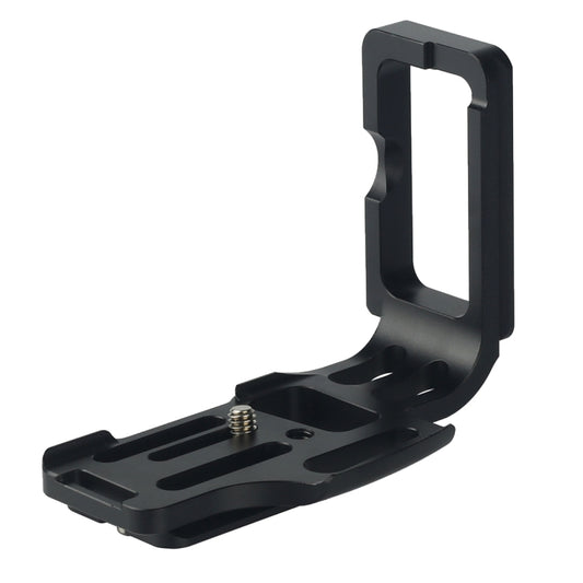 Vertical Shoot Quick Release L Plate Bracket Base Holder for Nikon D800 / D800E / D810(Black) - L-Bracket by buy2fix | Online Shopping UK | buy2fix