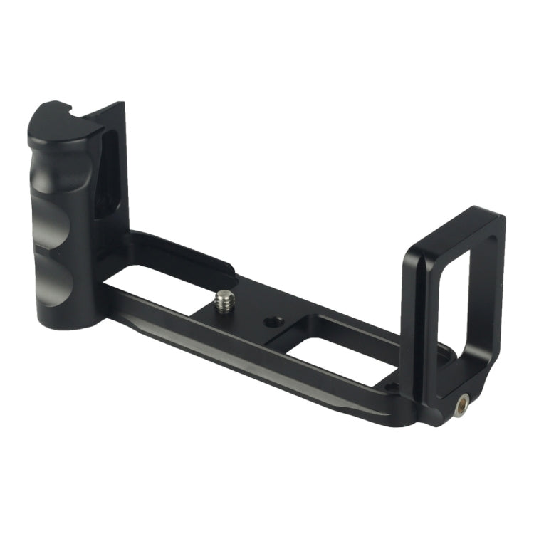 Vertical Shoot Quick Release L Plate Bracket Base Holder for FUJI X-E1 (Black) - L-Bracket by buy2fix | Online Shopping UK | buy2fix