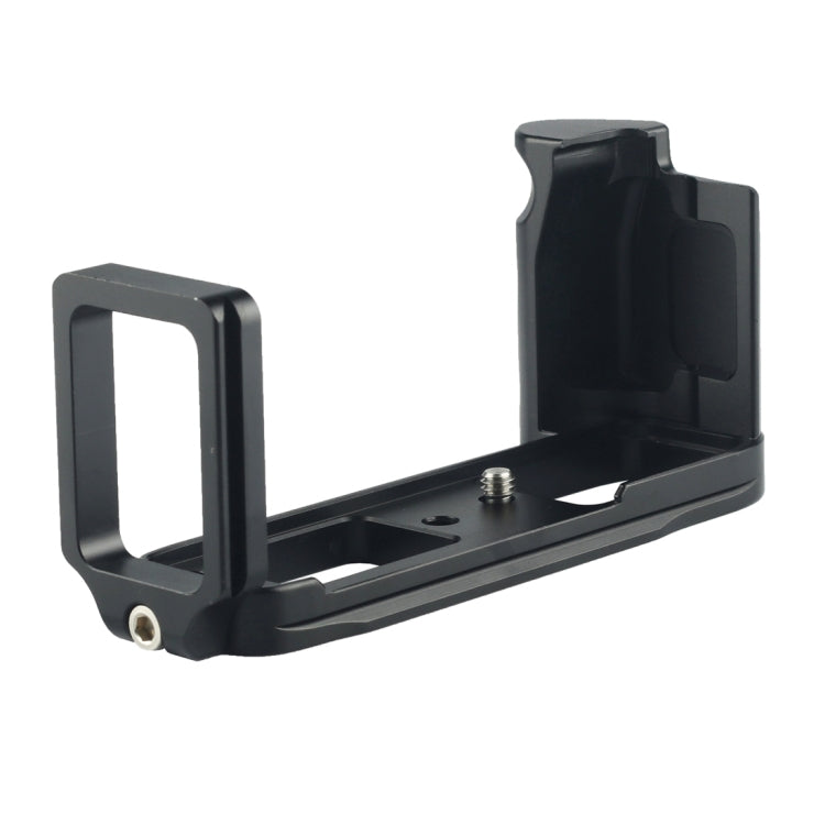 Vertical Shoot Quick Release L Plate Bracket Base Holder for FUJI X-E1 (Black) - L-Bracket by buy2fix | Online Shopping UK | buy2fix