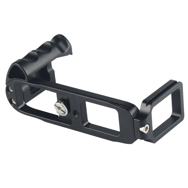 Vertical Shoot Quick Release L Plate Bracket Base Holder for FUJI X-E1 (Black) - L-Bracket by buy2fix | Online Shopping UK | buy2fix