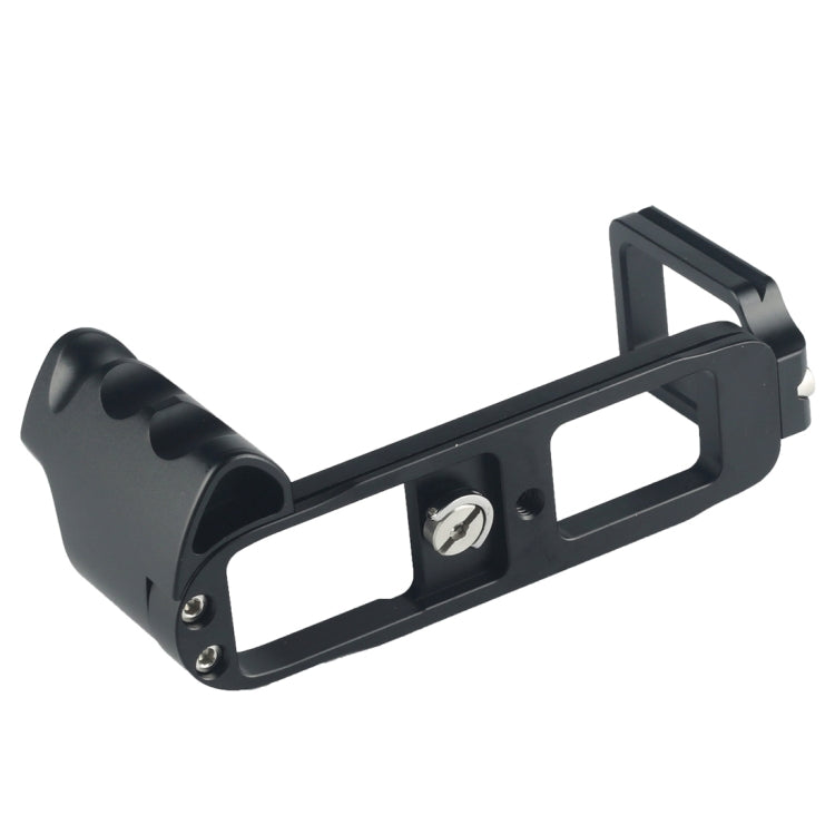 Vertical Shoot Quick Release L Plate Bracket Base Holder for FUJI X-E1 (Black) - L-Bracket by buy2fix | Online Shopping UK | buy2fix